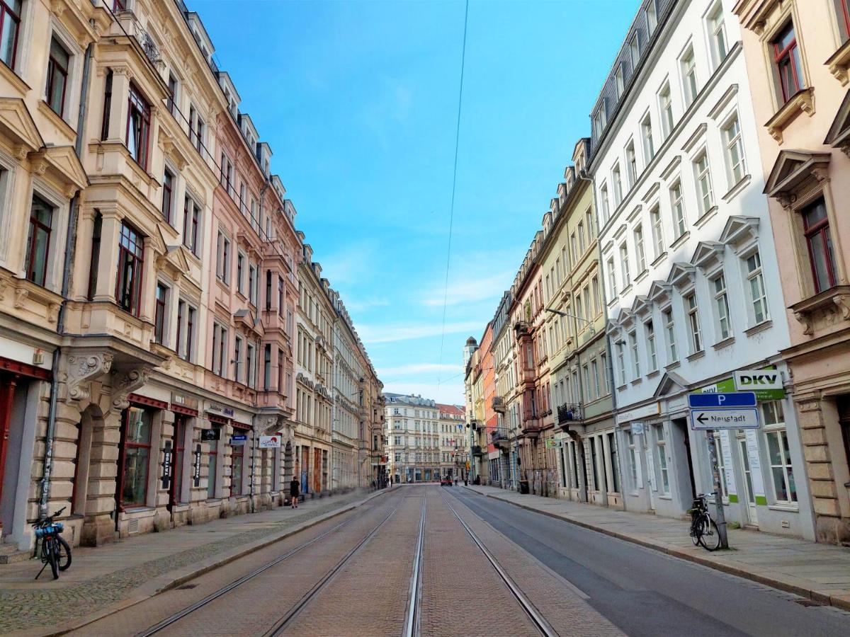 5 Min Zur Elbe, Helle Geraeumige 2-Raum-Whg, Neustadt, Top Lage Dresden Buitenkant foto